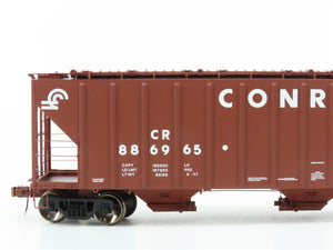 HO Scaletrains Rivet Counter SXT30735 CR Conrail 3-Bay Covered Hopper #886965
