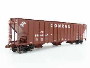 HO Scaletrains Rivet Counter SXT30735 CR Conrail 3-Bay Covered Hopper #886965