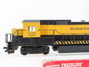 HO Scale Walthers 931-174 NYSW Susquehanna Dash 8-40B Diesel Locomotive #4008