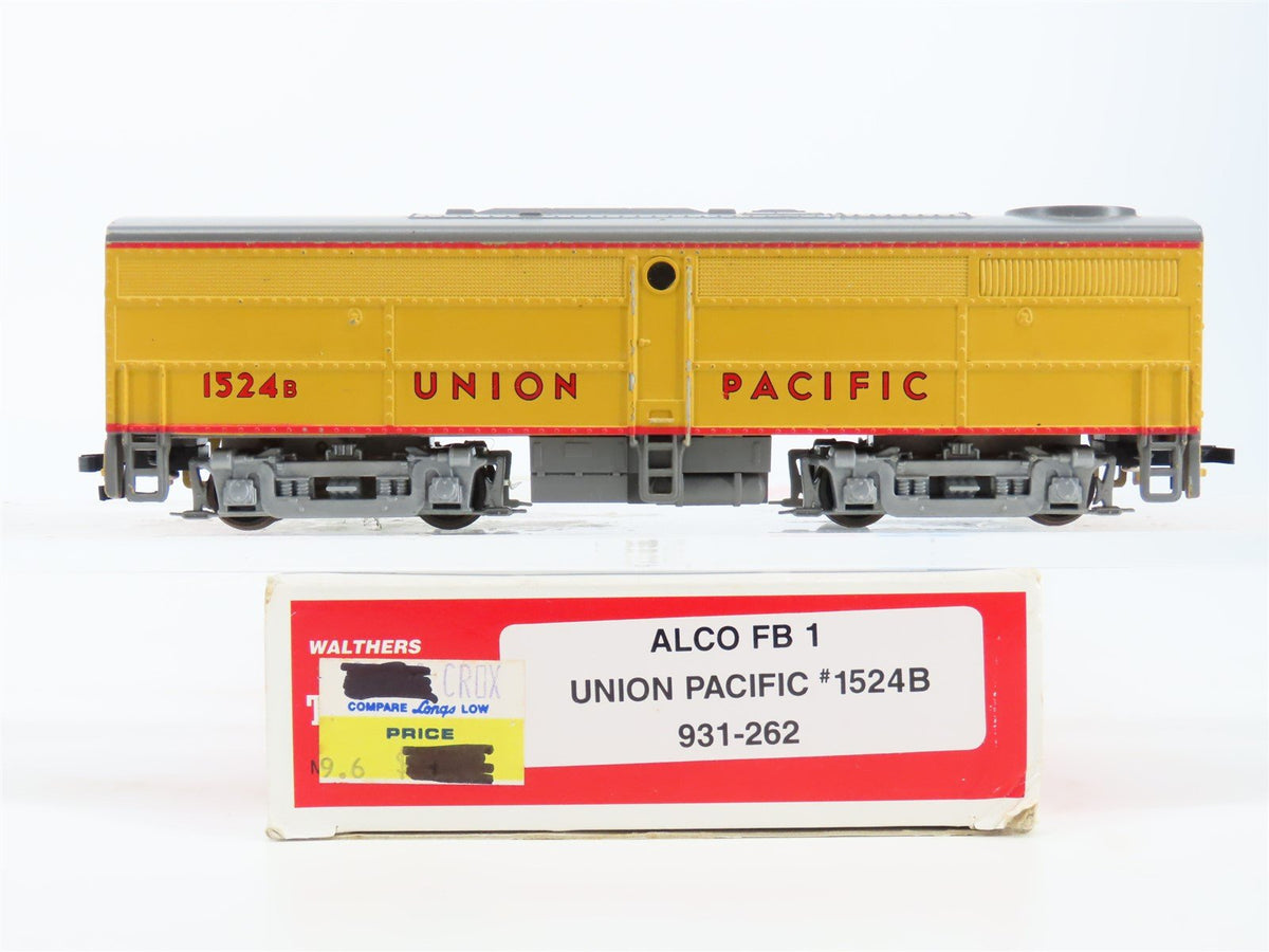HO Scale Walthers 931-292 UP Union Pacific Alco FB Diesel Locomotive #1524B