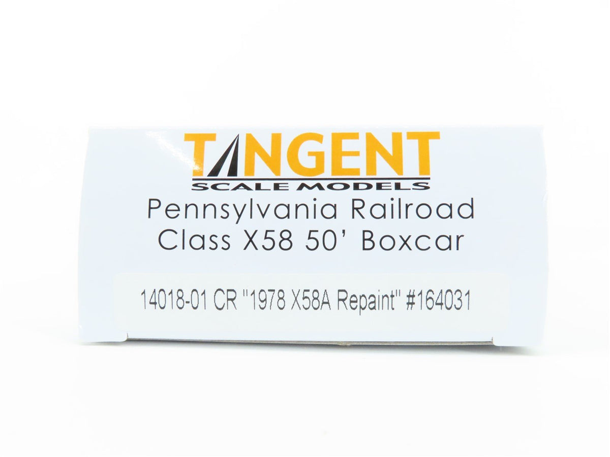 HO Scale Tangent 14018-01 CR Conrail Railroad Single Door Box Car #164031