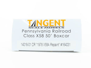 HO Scale Tangent 14018-01 CR Conrail Railroad Single Door Box Car #164031