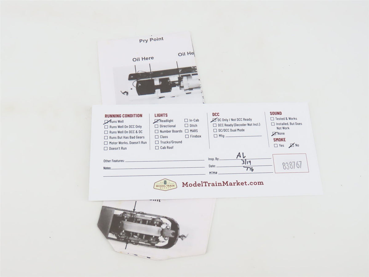 HO Scale Walthers 931-211 NYC New York Central Alco FA-1 Diesel Locomotive #1000