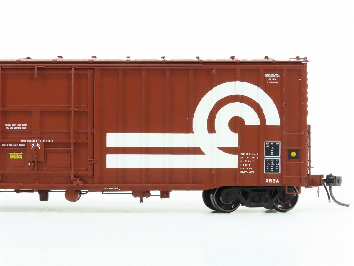 HO Scale Tangent 14018-02 CR Conrail Railroad Single Door Box Car #164034