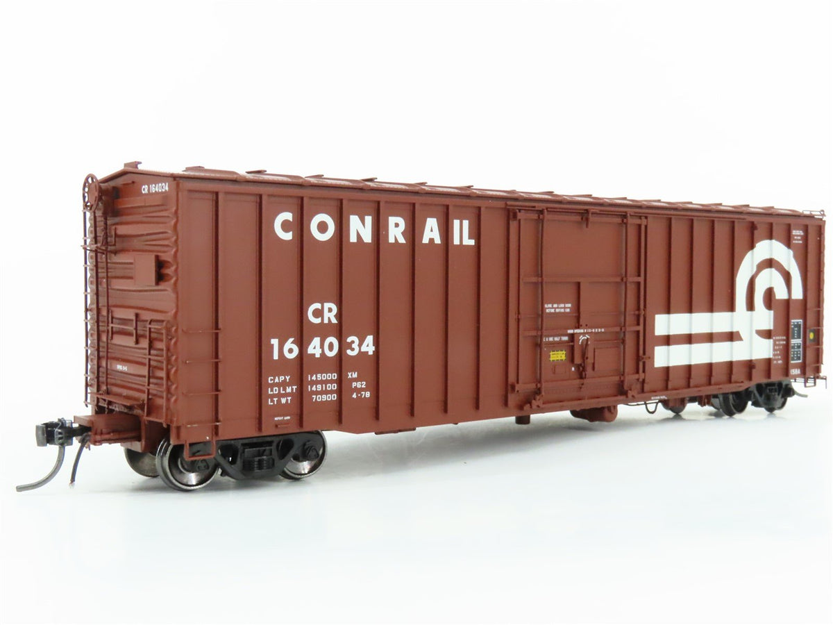 HO Scale Tangent 14018-02 CR Conrail Railroad Single Door Box Car #164034