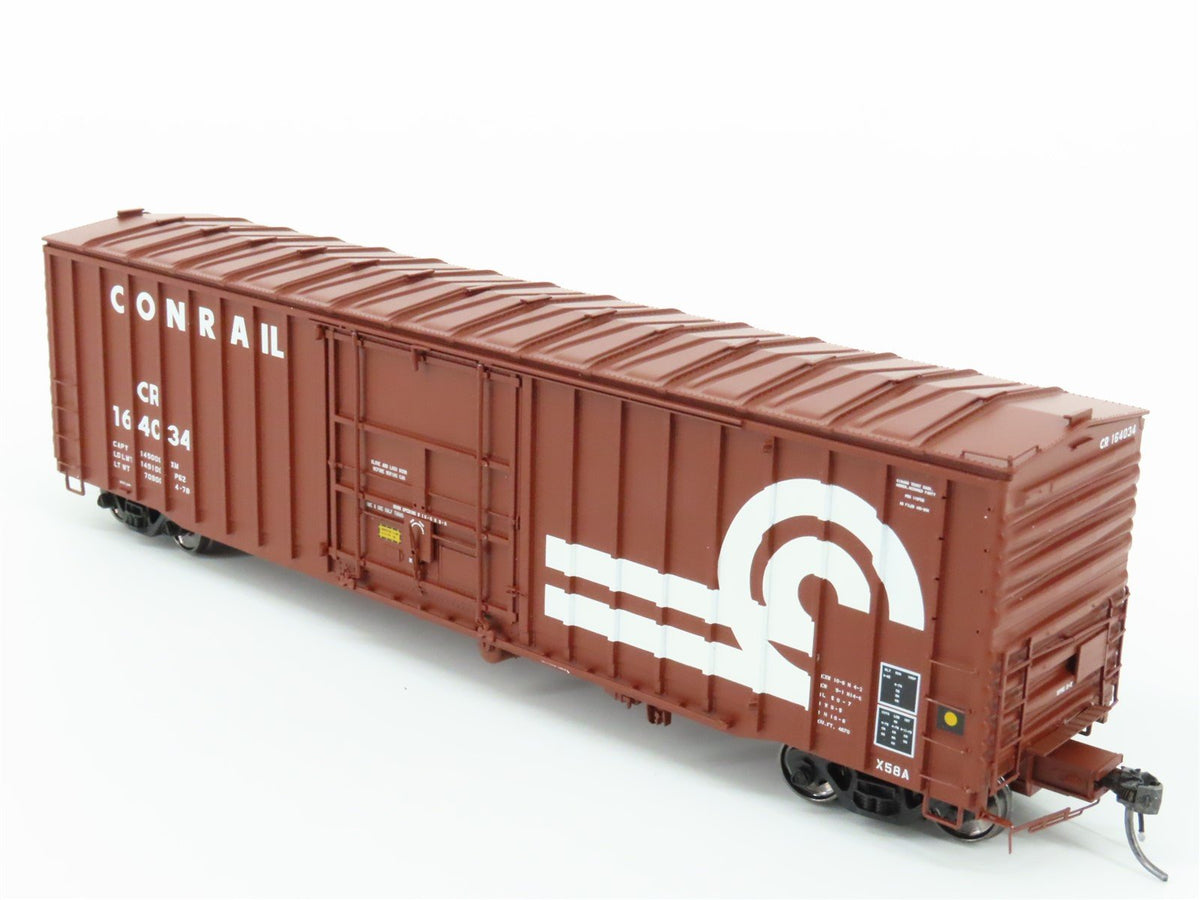 HO Scale Tangent 14018-02 CR Conrail Railroad Single Door Box Car #164034