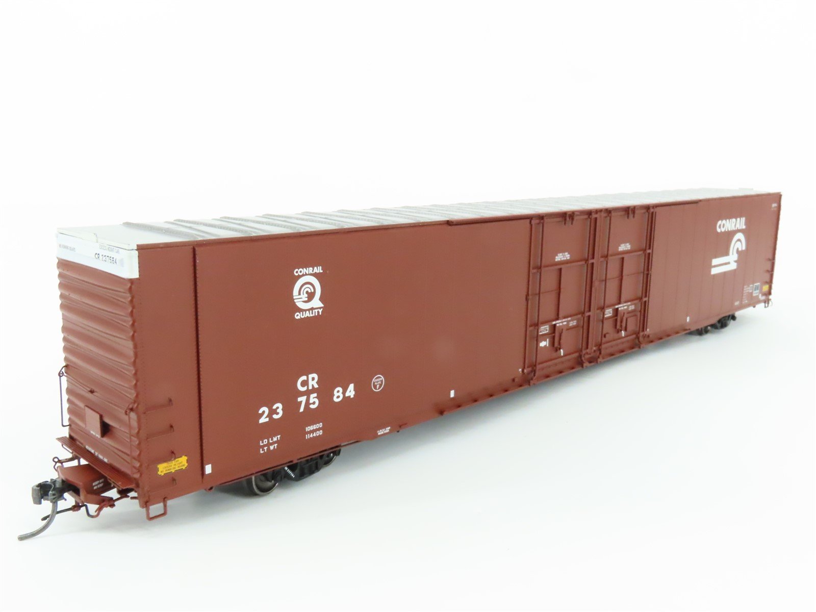 HO Scale Tangent 25010-04 CR Conrail 86' High Cube Double Door Box Car #237584
