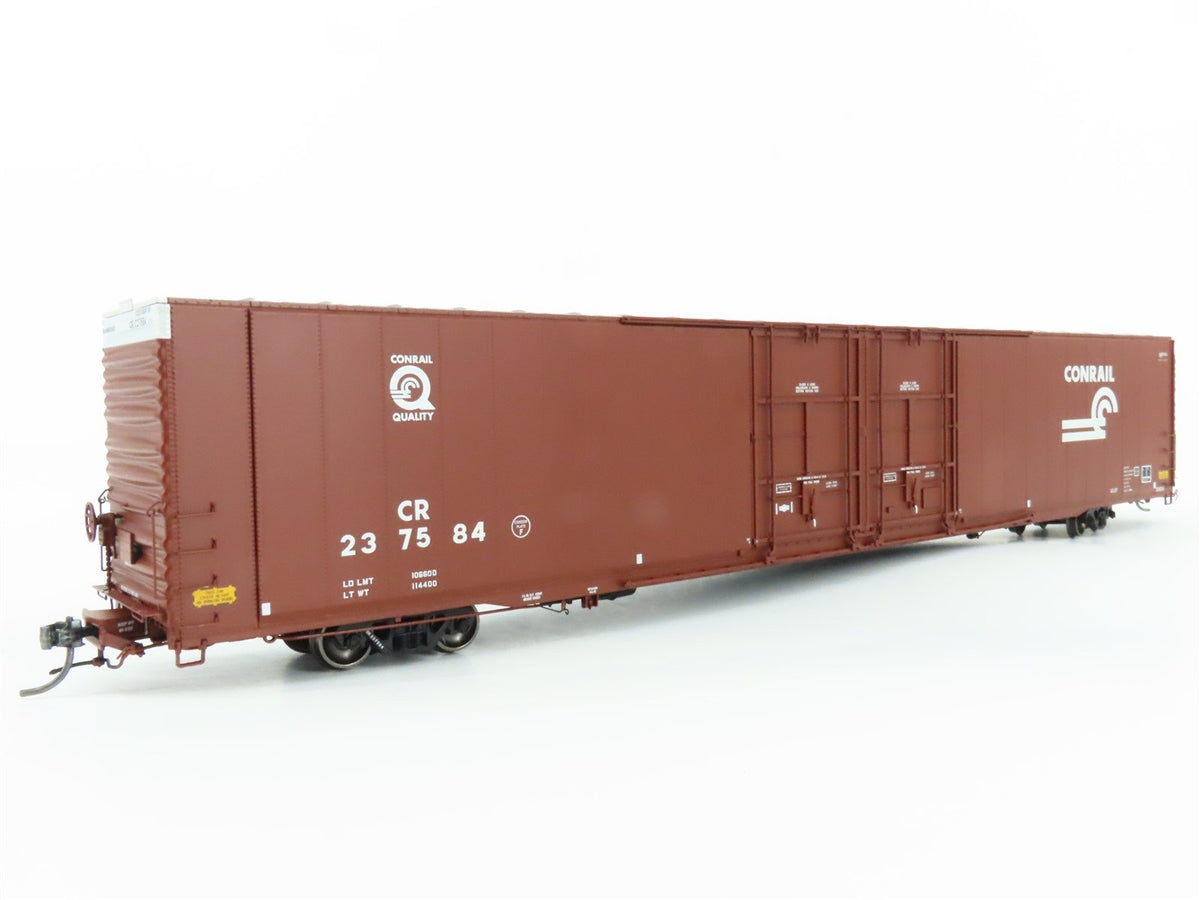 HO Scale Tangent 25010-04 CR Conrail 86&#39; High Cube Double Door Box Car #237584