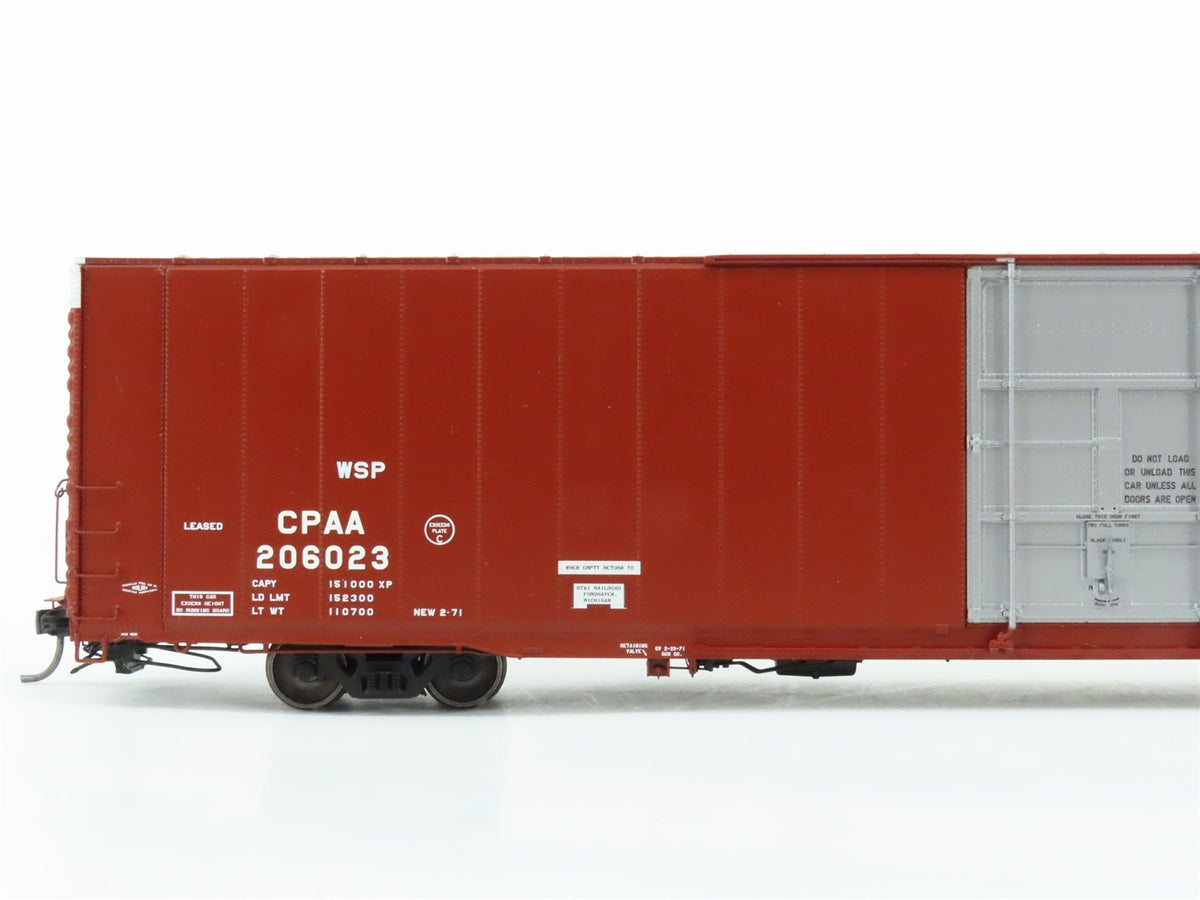 HO Scale Tangent 25011-01 CPAA 86&#39; High Cube Double Plug Door Box Car #206023