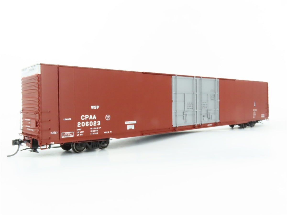 HO Scale Tangent 25011-01 CPAA 86&#39; High Cube Double Plug Door Box Car #206023