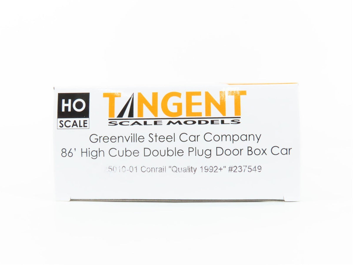 HO Scale Tangent 25010-01 CR Conrail 86&#39; High Cube Double Door Box Car #237549