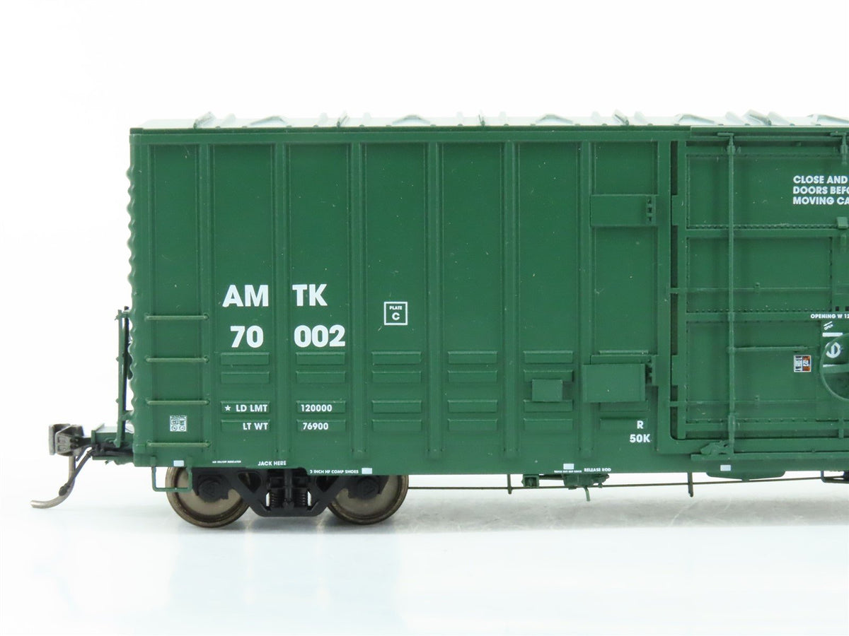 HO Scale Rapido 137006-1 AMTK Amtrak Single Door Box Car #70002