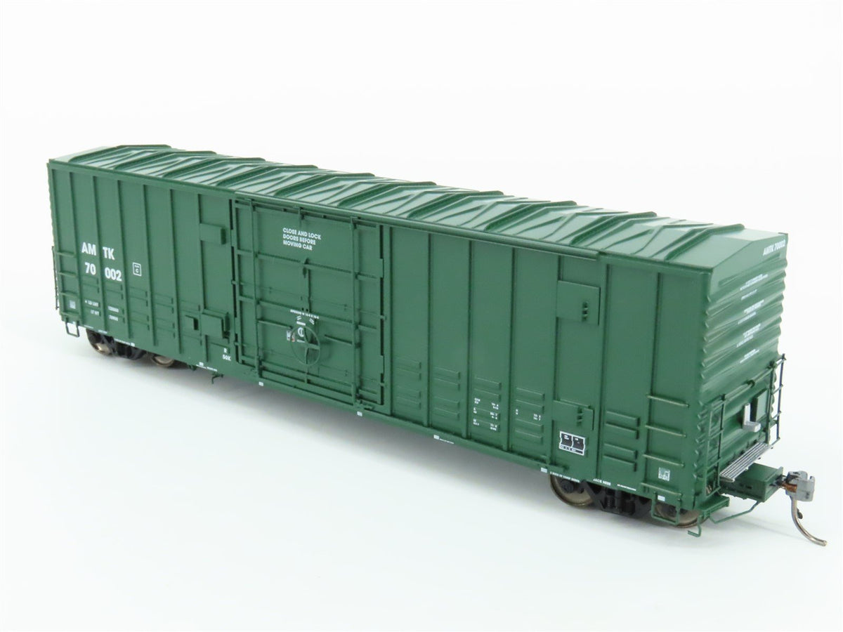 HO Scale Rapido 137006-1 AMTK Amtrak Single Door Box Car #70002