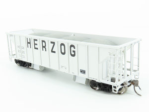 HO Scale Rapido 158009A HZGX Herzog Ballast Hopper #6320 w/ Load