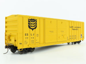 HO Scale Atlas 20004320 ESLJ East St Louis Junction Double Door Box Car #7714