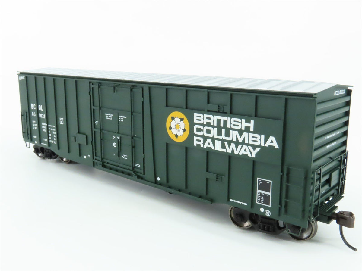 HO Scale Atlas 20002676 BCOL British Columbia Railway Plug Door Box Car #851021
