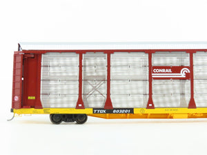 HO Scale InterMountain 452104-03 TTGX CR Conrail Bi-Level Auto Rack #603201