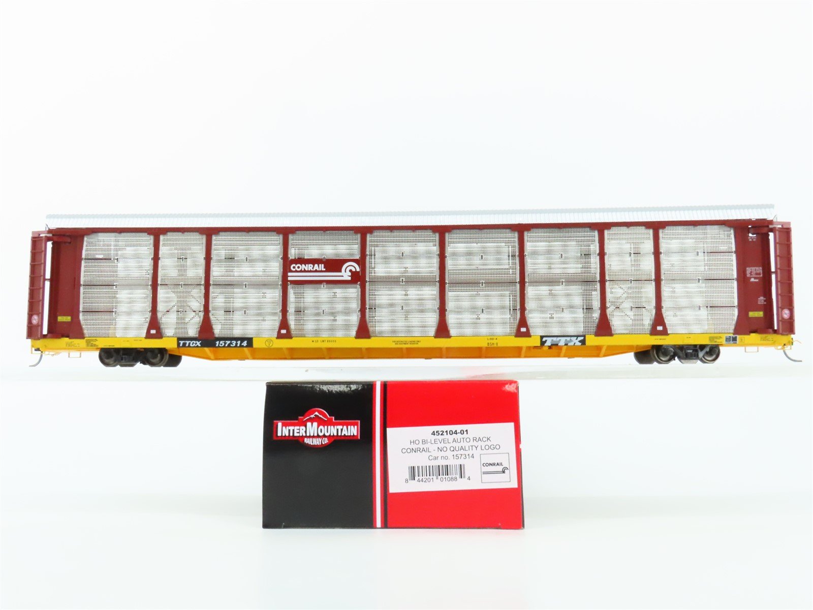 HO Scale InterMountain 452104-01 TTGX CR Conrail Bi-Level