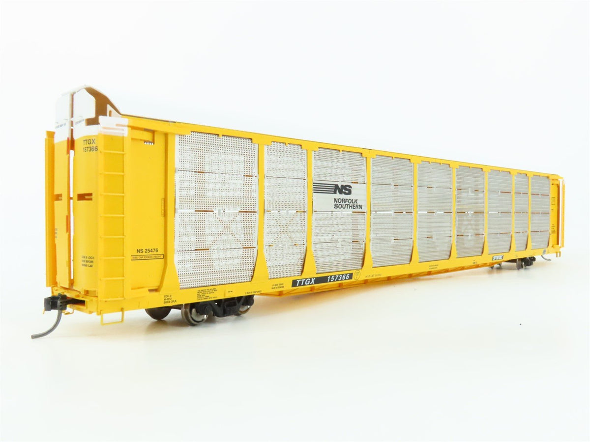 HO InterMountain 45282-01 TTGX NS Norfolk Southern Bi-Level Auto Rack #157366