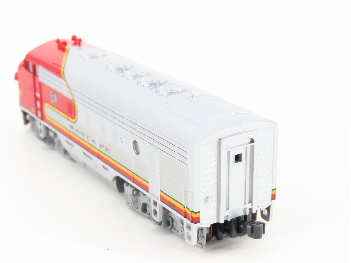 N KATO 176-2121/2211 ATSF Santa Fe &quot;Warbonnet&quot; F7A/B Diesel Set - DCC Ready