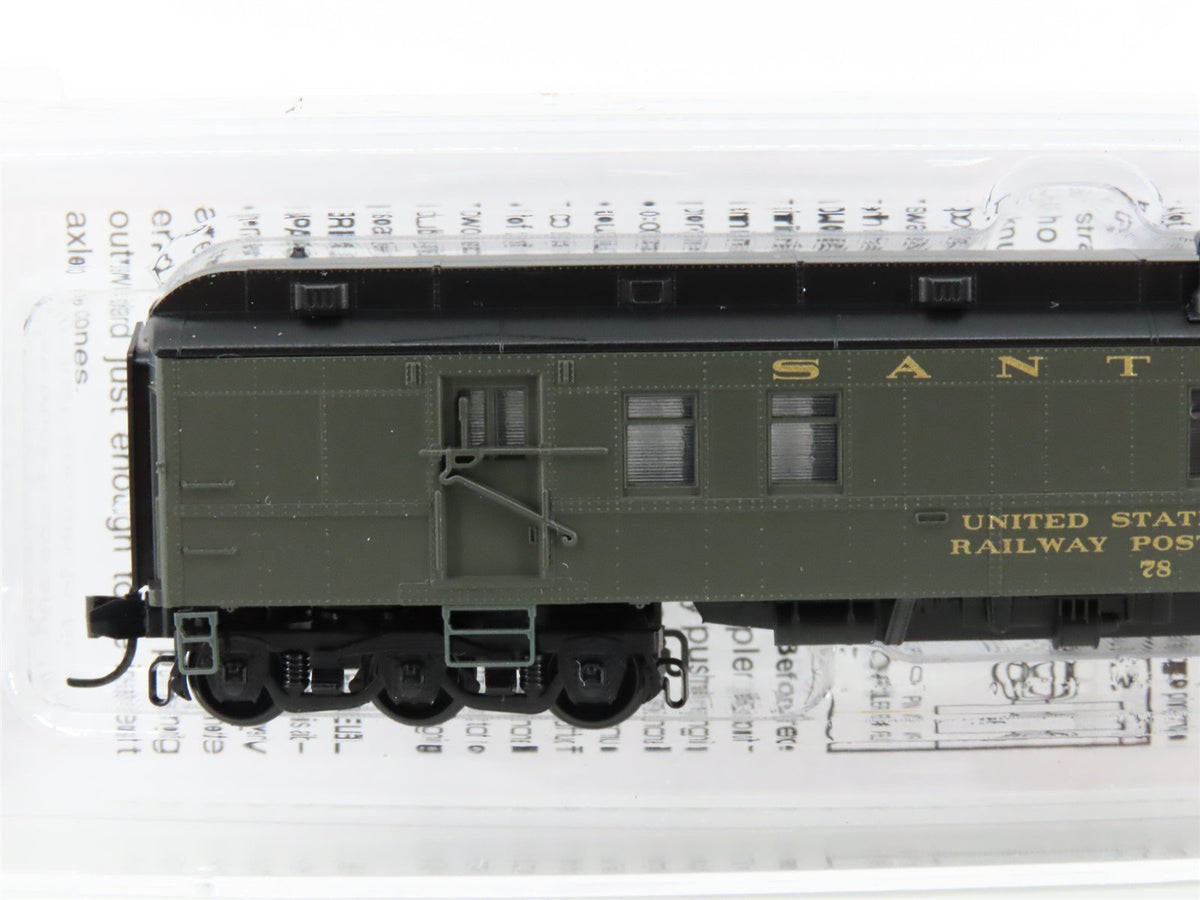 N Scale Micro-Trains MTL 14000041 ATSF Santa Fe Heavyweight RPO Passenger #78