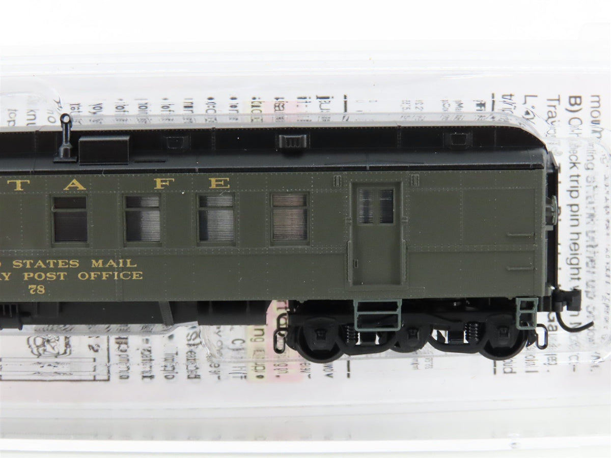 N Scale Micro-Trains MTL 14000041 ATSF Santa Fe Heavyweight RPO Passenger #78