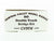 HO Scale Central Valley Model Works Kit #1900 Double Track Truss Bridge