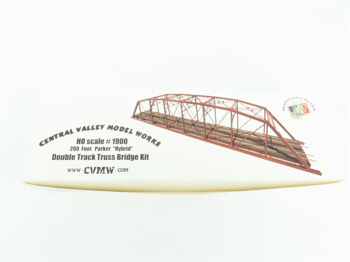 HO Scale Central Valley Model Works Kit #1900 Double Track Truss Bridge