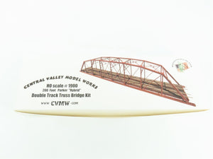 HO Scale Central Valley Model Works Kit #1900 Double Track Truss Bridge
