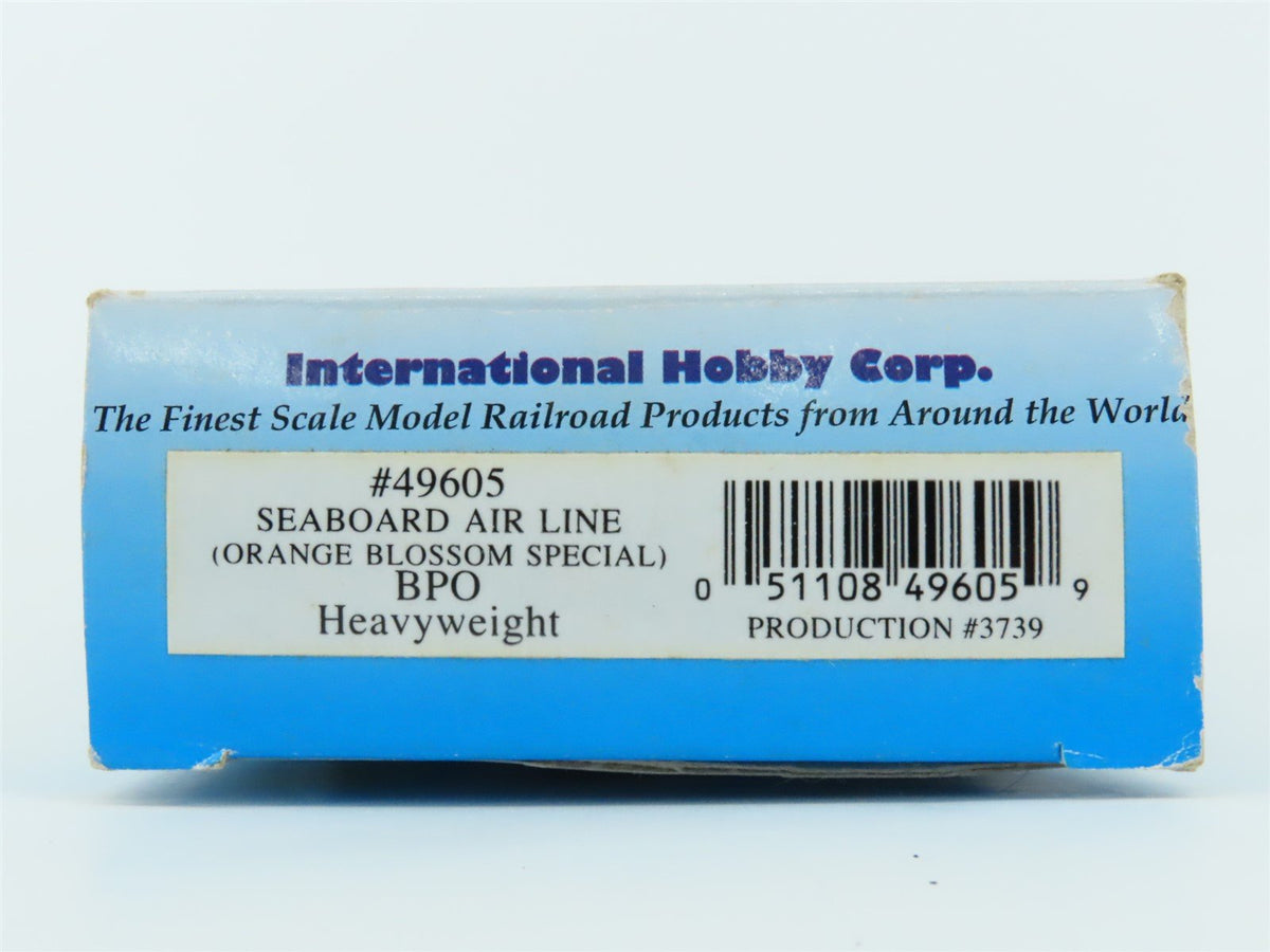 HO IHC 49605 SAL Seaboard Orange Blossom Special BPO Heavyweight Passenger #388
