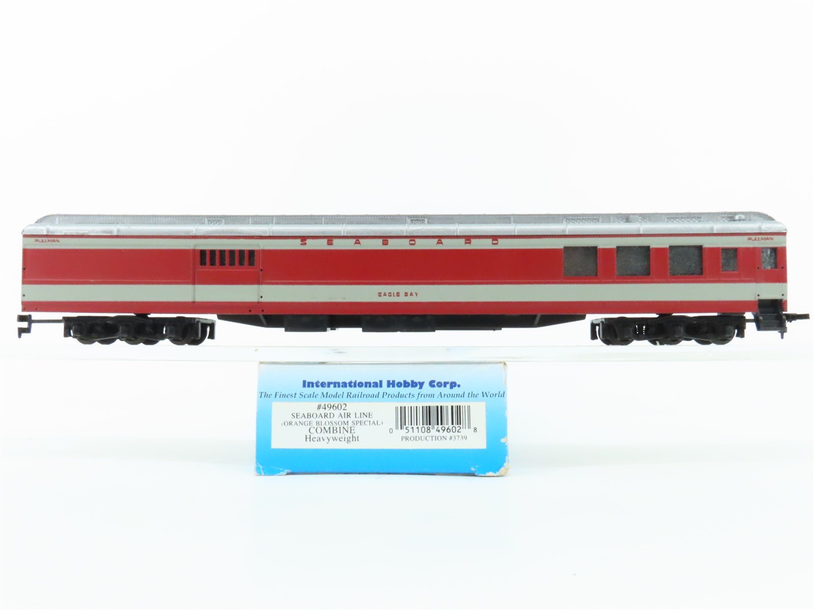 HO Scale IHC 49602 SAL Orange Blossom Special Combine Heavyweight Passenger