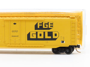 N Scale Micro-Trains/Kadee FGER FGE Gold 50' Single Door Boxcar #97516 CUSTOM
