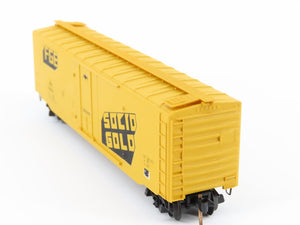 N Scale Micro-Trains/Kadee SCL FGE Gold 50' Single Door Boxcar #996628 CUSTOM