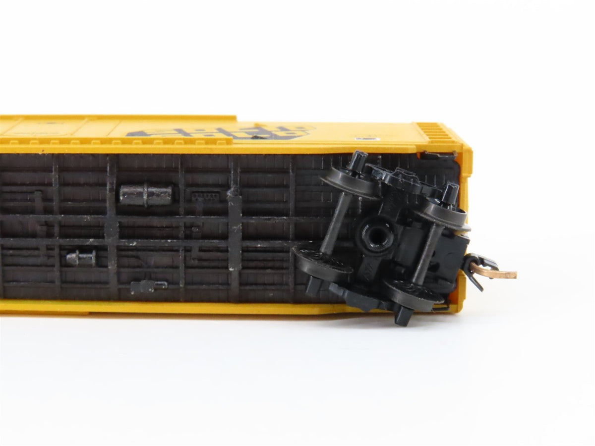 N Scale Micro-Trains/Kadee SCL FGE Gold 50&#39; Single Door Boxcar #996628 CUSTOM