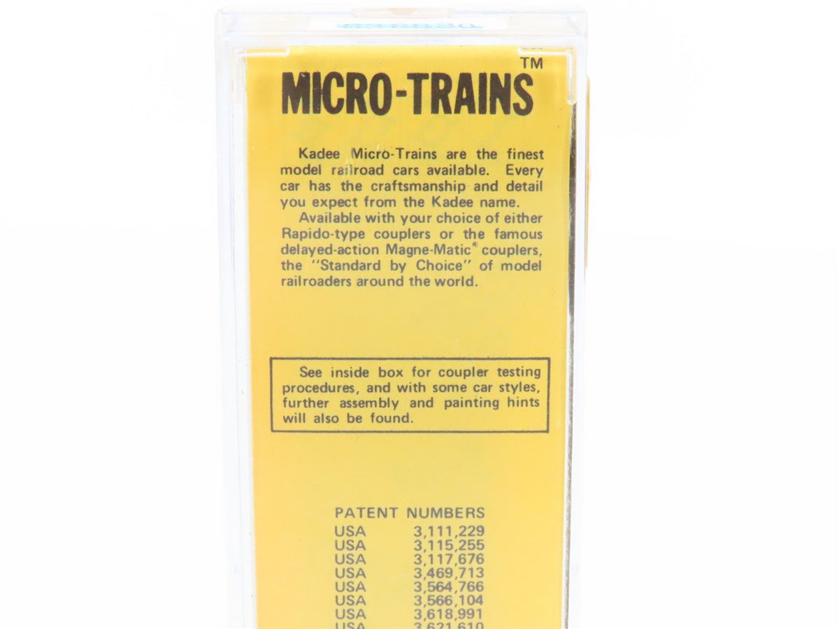 N Scale Micro-Trains/Kadee SCL FGE Gold 50&#39; Single Door Boxcar #996628 CUSTOM