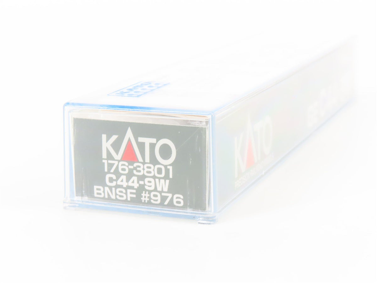 N KATO 176-3801 BNSF Railway GE C44-9W &quot;Dash 9&quot; Diesel #976 - DCC Ready