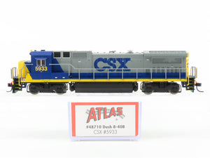 N Scale Atlas 48710 CSX Transportation GE Dash 8-40B Diesel #5933 - DCC Ready