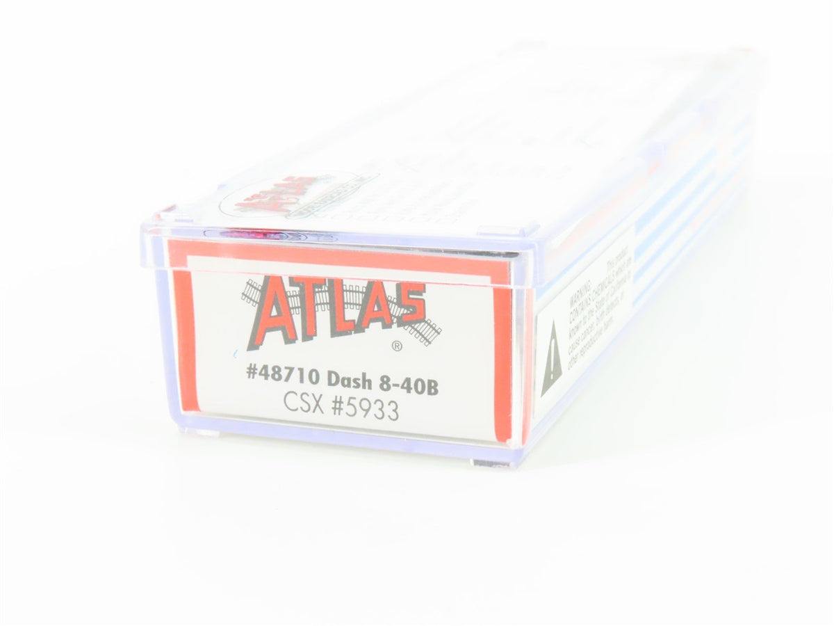 N Scale Atlas 48710 CSX Transportation GE Dash 8-40B Diesel #5933 - DCC Ready
