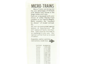 N Scale Kadee Micro-Trains MTL 47100 BBX Burp-oh Beer 40' Wood Reefer #201