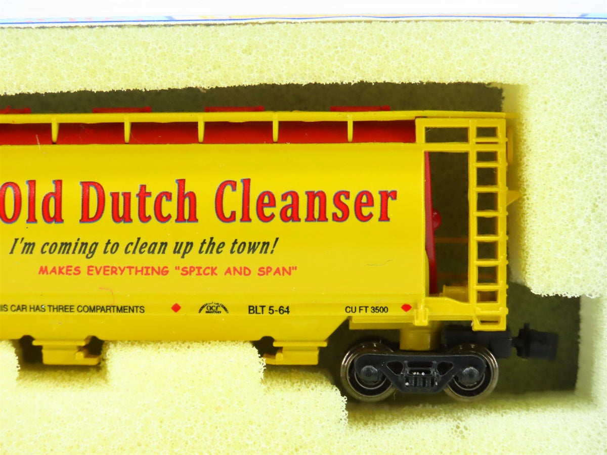 Z Scale Full Throttle FT1042 ACFX Old Dutch Cleanser 3 Bay Hopper Set #1
