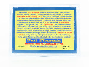 Z Scale Full Throttle FT1042 ACFX Old Dutch Cleanser 3 Bay Hopper Set #1