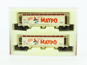 Z Scale Full Throttle FT1049 SHPX Maypo ACF 51' Cylindrical 3 Bay Hopper Set #2