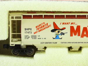 Z Scale Full Throttle FT1049 SHPX Maypo ACF 51' Cylindrical 3 Bay Hopper Set #2