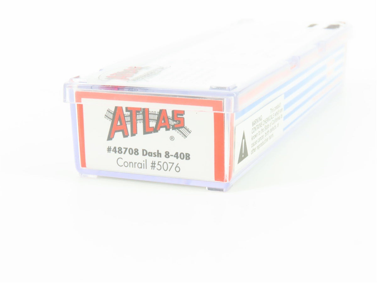 N Scale Atlas 48708 CR Conrail GE Dash 8-40B Diesel #5076 - DCC Ready