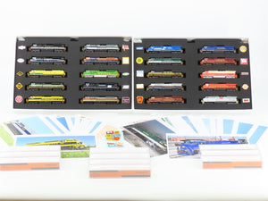 N Scale Fox Valley NS Norfolk Southern Heritage Series Diesels 20-Unit Set