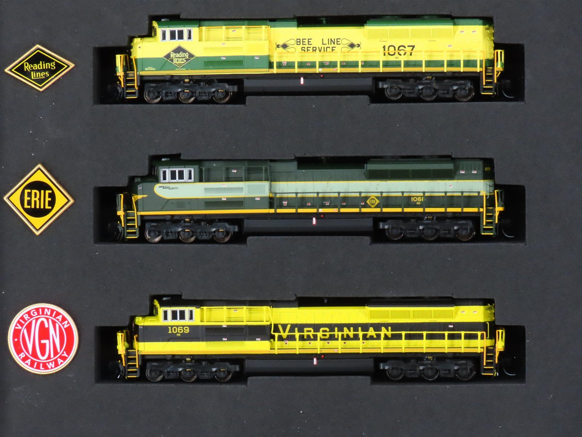N Scale Fox Valley NS Norfolk Southern Heritage Series Diesels 20-Unit Set