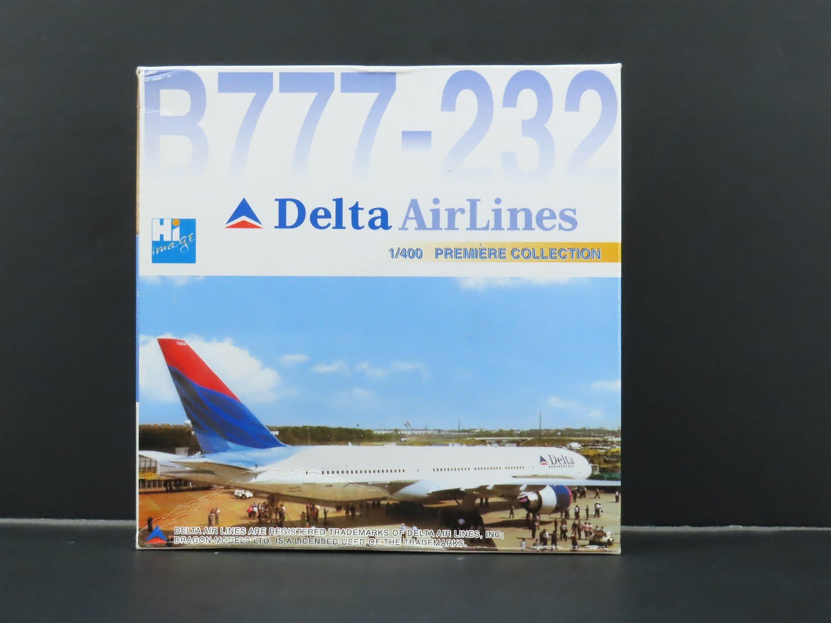 1:400 Scale Dragon Wings 55198 Die-Cast Delta Boeing B777-232 Aircraft N863DA