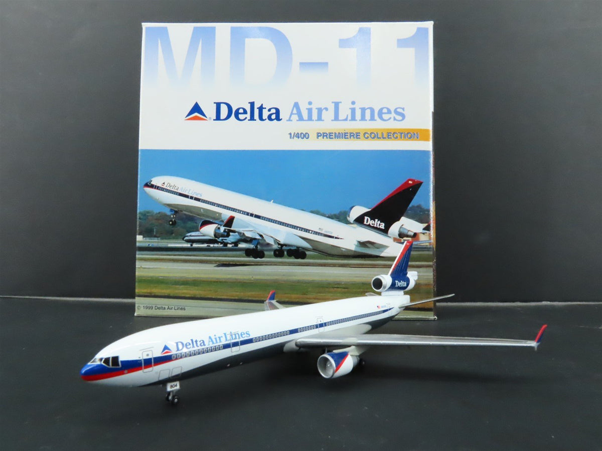 1:400 Dragon Wings 55062 Die-Cast Delta McDonnell Douglas MD-11 Aircraft N804DE