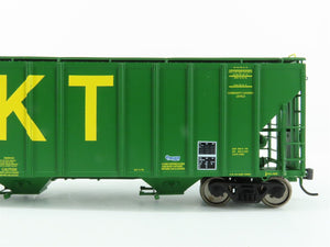 HO Walthers Proto 920106138 MKT Missouri Kansas Texas 3 Bay Covered Hopper #4156