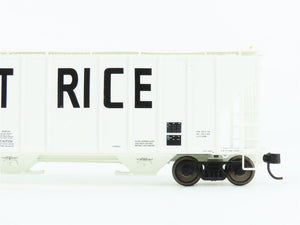 HO Walthers Proto 920106128 USLX Comet Rice 58' 3 Bay Covered Hopper #20920